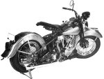Harley Davidson Knucklehead - 1940-1947 - Anglais
