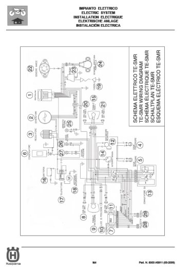 Husqvarna TE-TC-SM-SMR - 250 - 450 - 510 - 2006 - Fr.