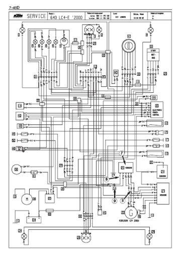 KTM 640 – 660 – 625 - Fr. - Boutique www.meca-passion.com ktm lc8 wiring diagram 