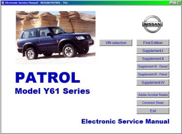 Nissan Patrol Y61 - 1998 - 2004