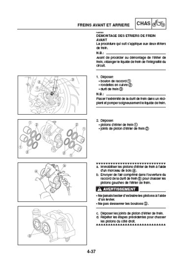 YAMAHA R1  (2004 - 2006) - Français