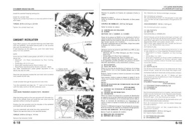 Honda XR 600R  1985 - 1990 - Français