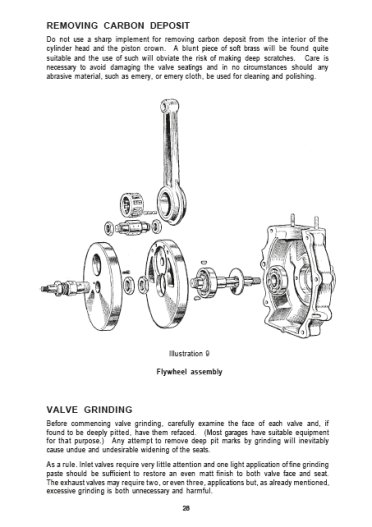 AJS Monocylindres 350 - 500 - 1951 - 1956 - Anglais