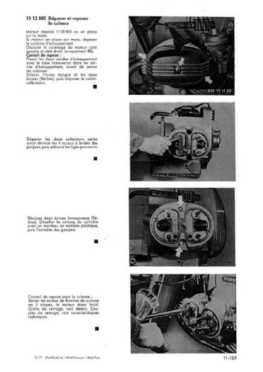 BMW Serie 7 (R60/7 - R75/7 - R80/7 - R100/7 - R100S - R100RS) - Français