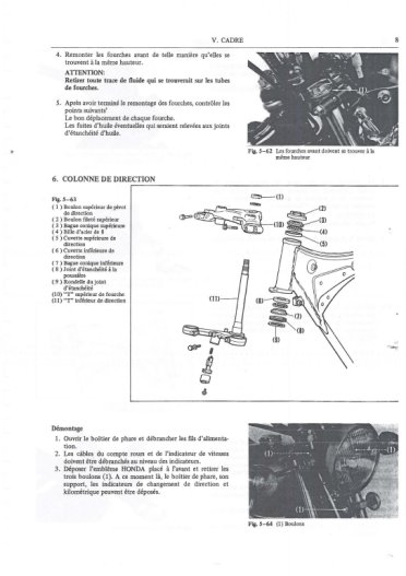 Honda CB 250 - 360G - 1973-77 - Fr.