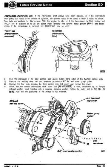 Lotus Esprit - 1993 -1996 - Anglais