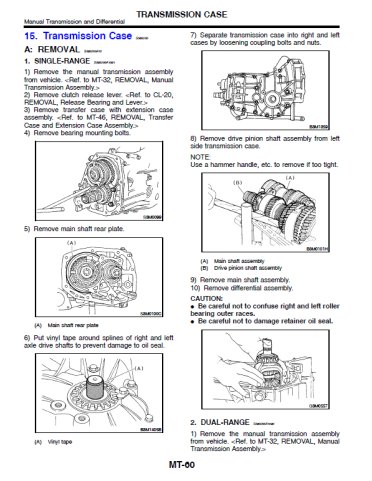 Subaru Forester 2001-2002 - Anglais