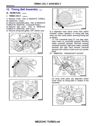 Subaru Forester 2001-2002 - Anglais