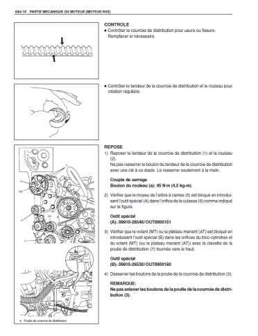 Suzuki Grand Vitara 1999 - 2002 - Français