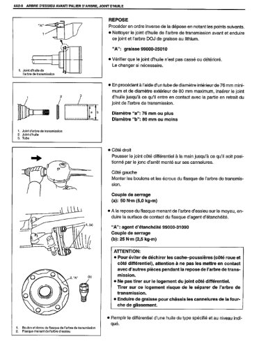 Suzuki Grand Vitara 1999 - 2002 - Français