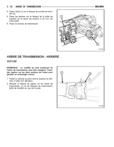 Jeep Grand Cherokee 2005-2008 - Français