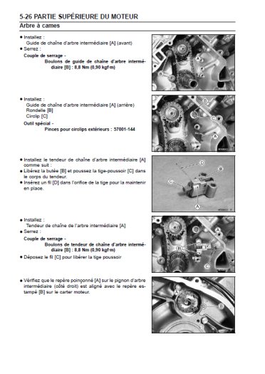 Kawasaki KFX700 2004 à 2007 - Français