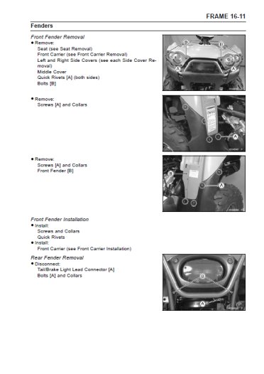 Kawasaki KVF750/Brute Force 750 - 2005 / 2007