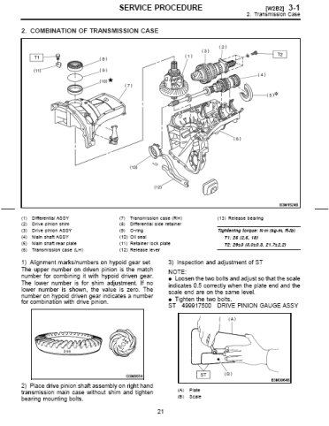 Subaru Legacy 2000 - Anglais