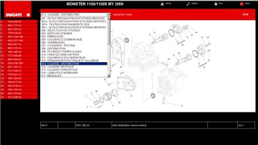 Ducati Monster 1100 et 1100 S - 2009 - Fr.