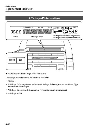 Mazda 5 - 2005 - 2007 - Anglais