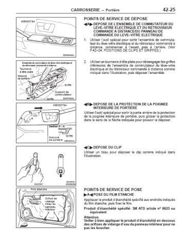 Mitsubishi Pajero Pinin 2000 - 2003 - Français