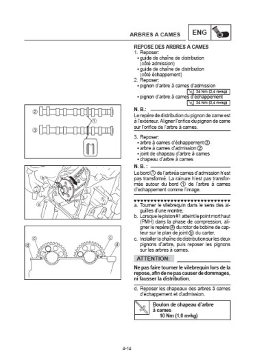 YAMAHA R6 - 1999-2002 - Français