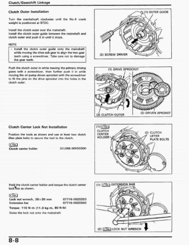 Honda CB750 F2 SevenFifty - Anglais