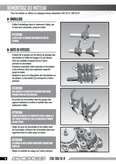 Sherco 250/300 SE-R -Fr. (2 Temps)