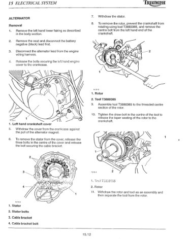 Triumph TT 600 - 2003 - Anglais