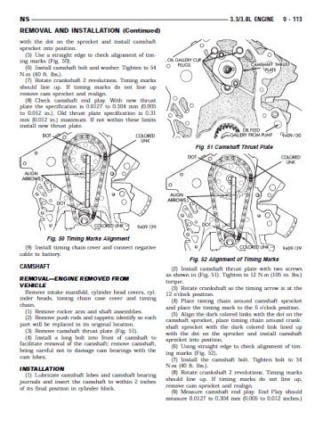 Chrysler Voyager 1996-1999 - Anglais